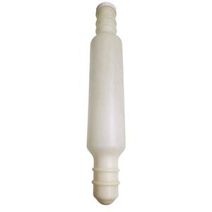 Vintage TUPPERWARE Fill n Chill Rolling Pin B1003 White with Cap 15"